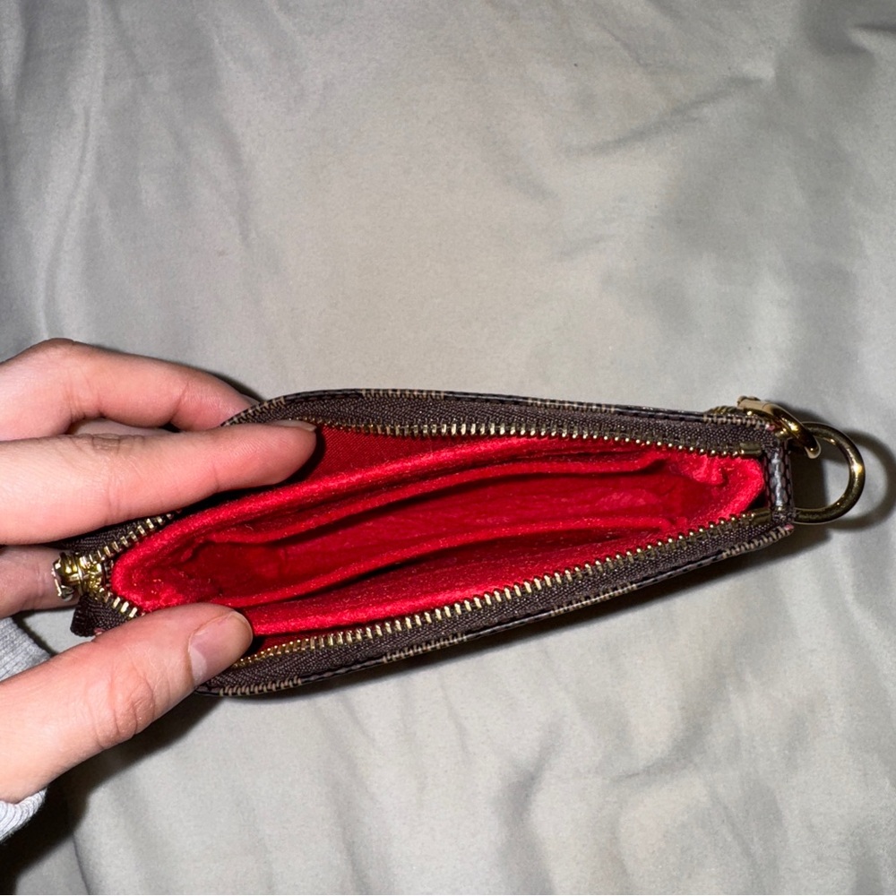 Louis Vuitton mini pochette purse insert purse organizer inner bag - Picture 3 of 3